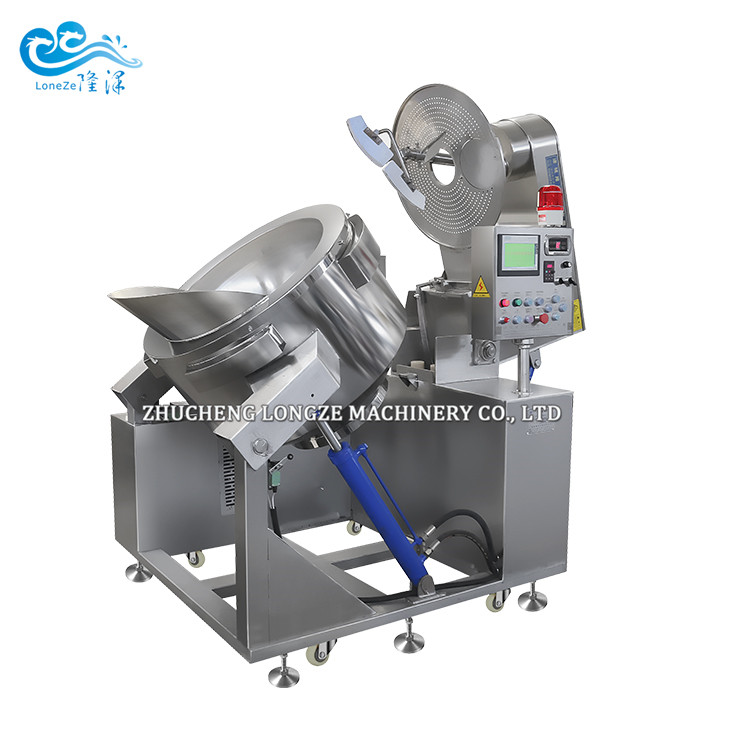 China Electromagnetic Caramel Popcorn Machine