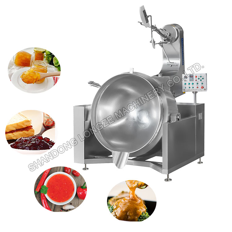 Gas Nougat Candy Cooking  Mixer Machine