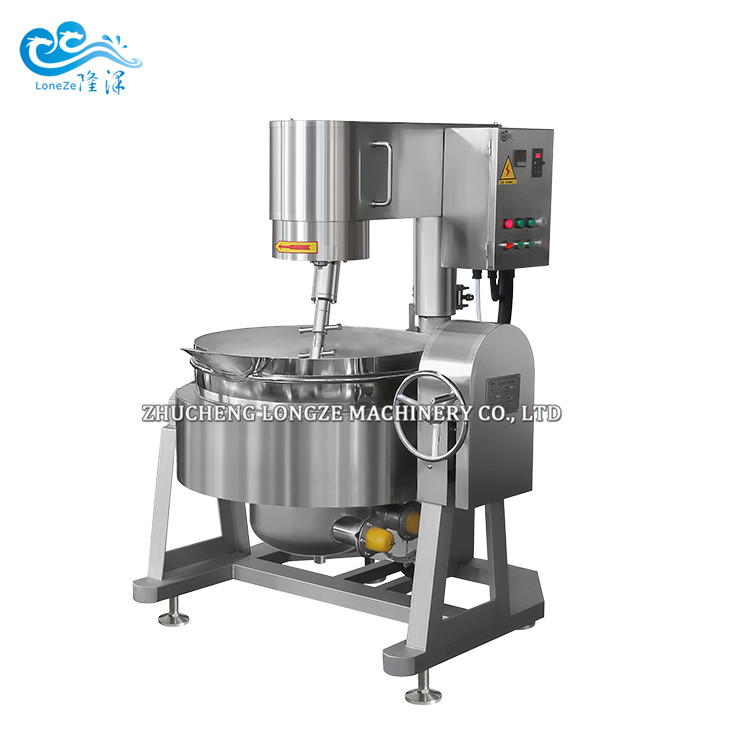 Semi-automatic Electric Heat Oil Cooking Mixer Machine