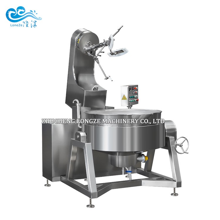 Semi-automatic Electric Heat Oil Cooking Mixer Machine