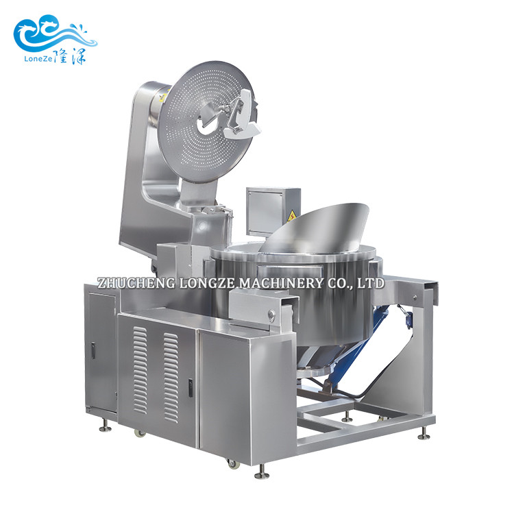 Electromagnetic sugar coating and frying machine