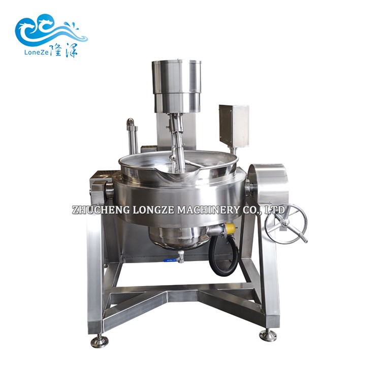 Electric Thermal Oil Cooking Mixer For Bean Paste