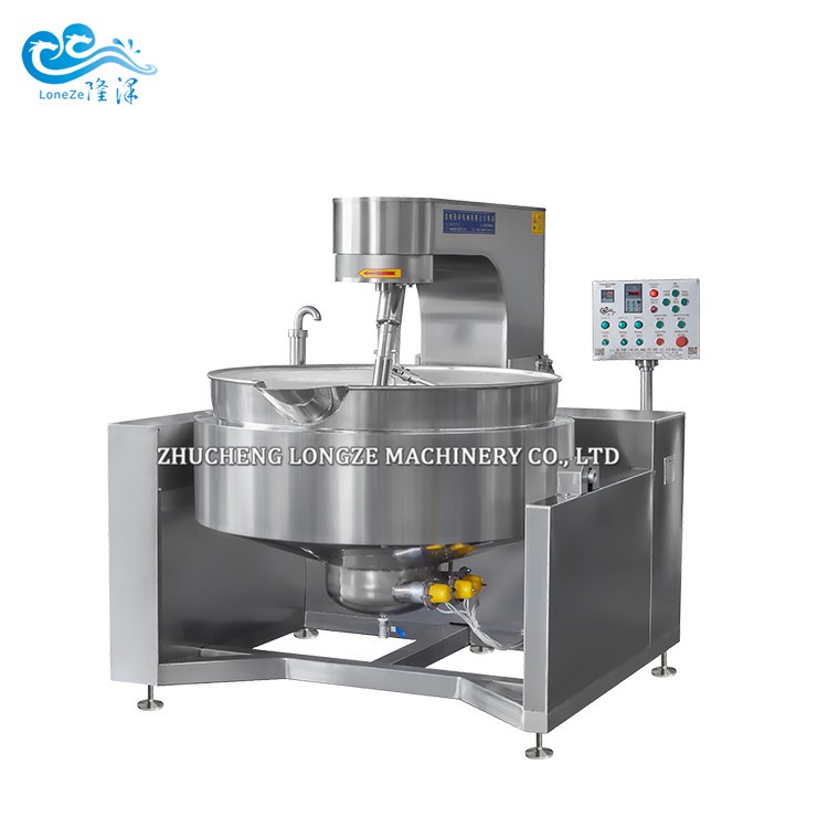 Electric Thermal Oil Cooking Mixer For Bean Paste