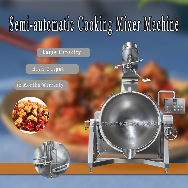 Hand Rotating Standard Type Cooking Mixer Machine