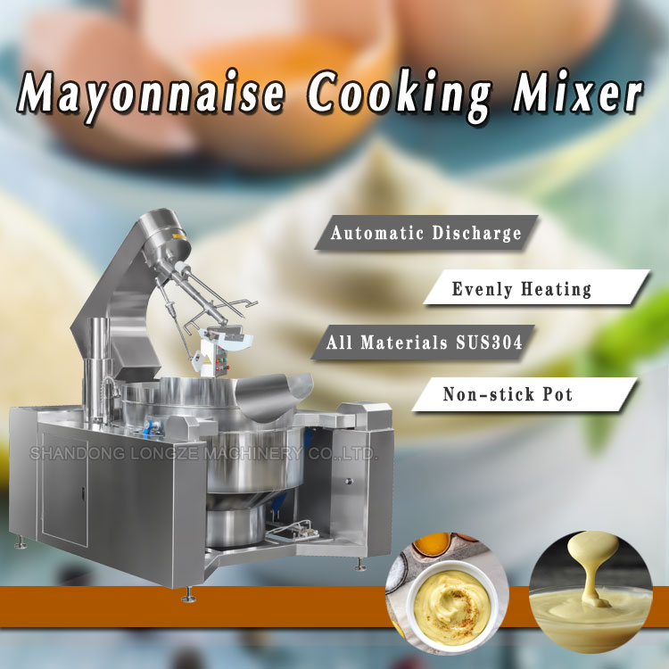 planetary cooking mixer,Mayonnaise Cooking Mixer Machine