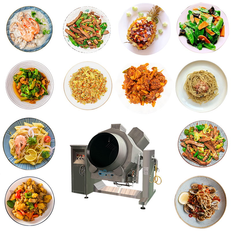 Automatic Stir-Fry Machine