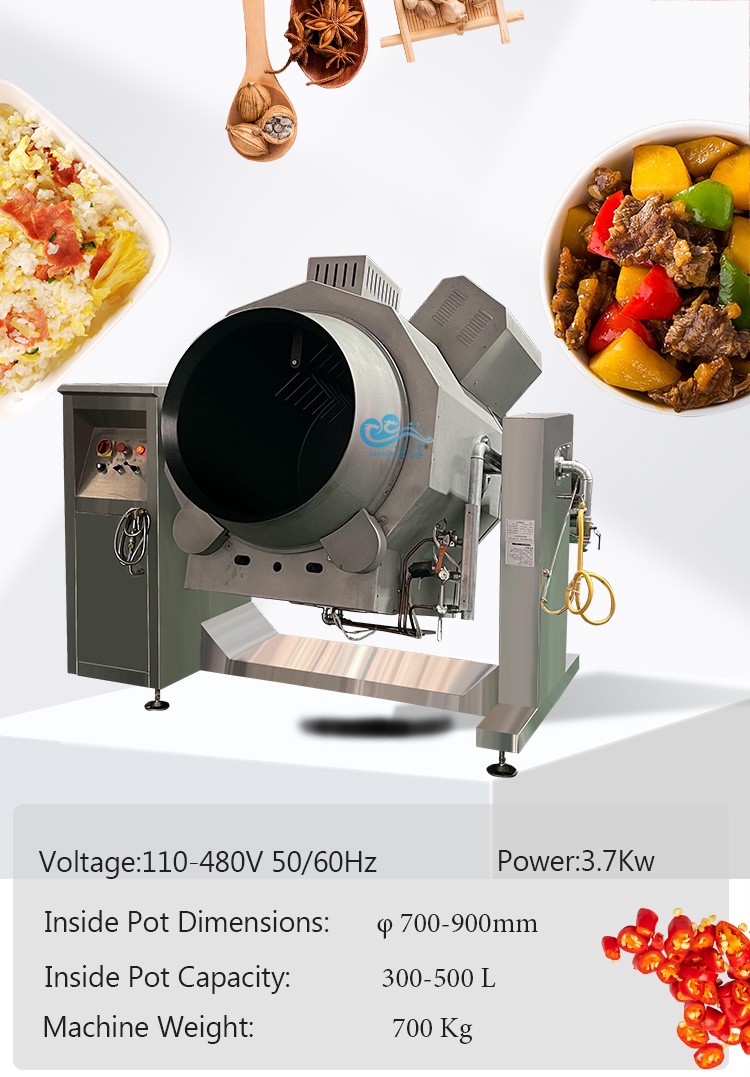 Large Stir Fry Robots,Cooking Machine