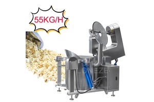 55KG/H Gas Popcorn Machine