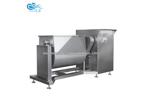 Vacuum Horizontal Cooking Mixer Machine