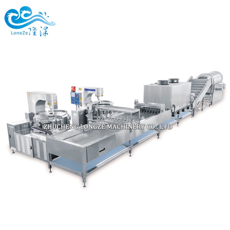 Industrial Caramel Popcorn Production Line