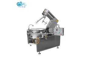 Gas Heated Chili Sauce Cooking Mixer Machine