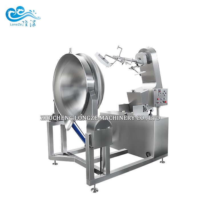 Bean Paste Steam Heated Cooking Mixer Machine