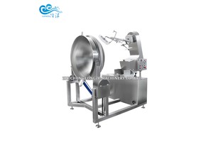 Bean Paste Steam Heated Cooking Mixer Machine