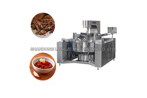 Full Automatic Chilli Sauce Cooking Mixer Machine