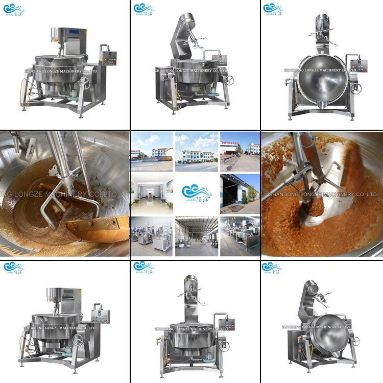 Delicious Sugar Melting And Nuts Coated Making Machine With Mixer