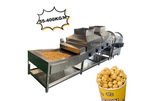 Gas Operated Commercial Industrial Popcorn Production Line