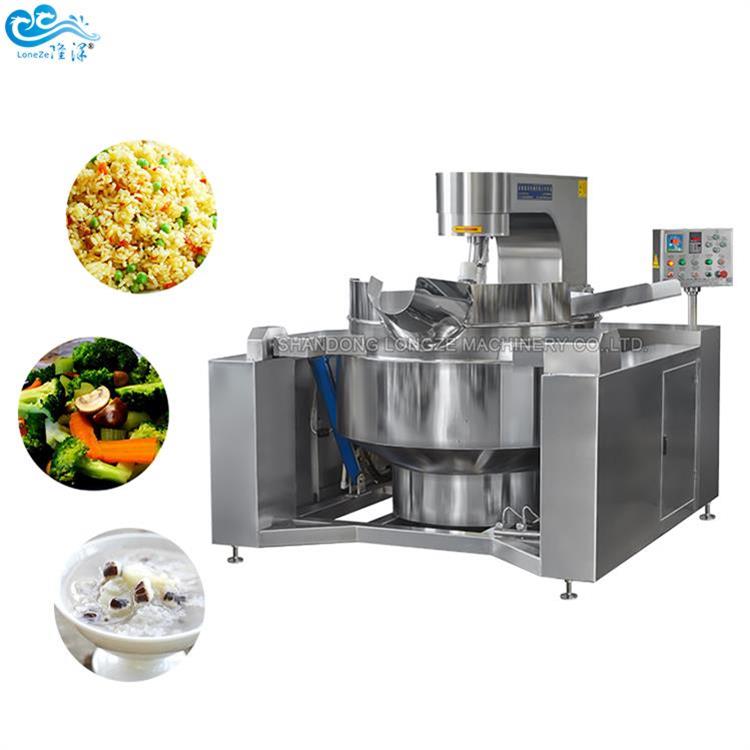 High Quality Fried Rice Machine/Automatic Food Stirring Cooking Machine/automatic Sauce Cooking Machine