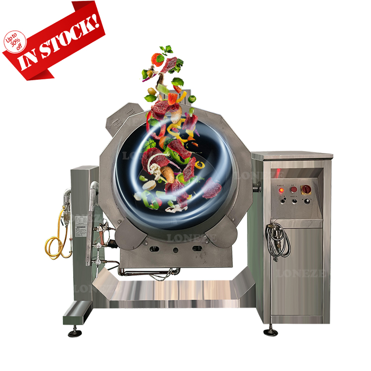 Large Roller Drum Cooking Mixer Machine Is A Piece Of Industrial Cooking Equipment