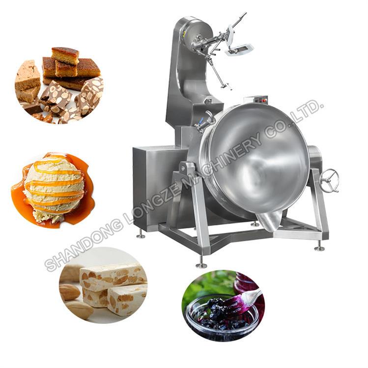 fully automatic planetary stirring cooking mixer machine