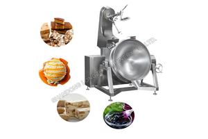 Multifunction Electric Heating Food Cooking Mixer Machines With Mixer