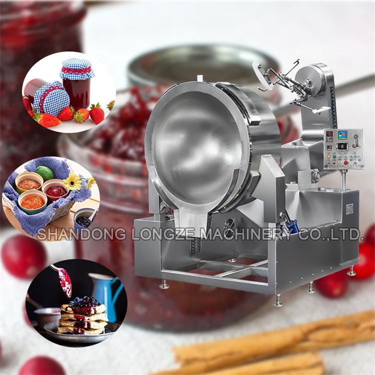 electromagnetic sauce cooking mixer machine