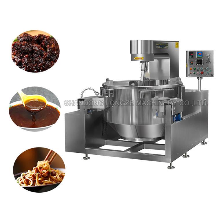 electromagnetic sauce cooking mixer machine