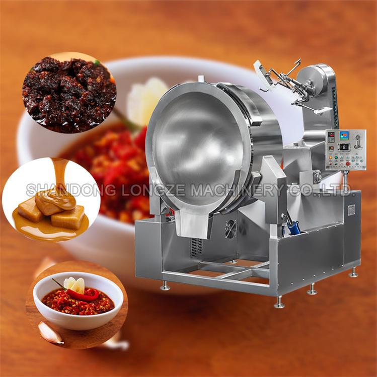 Chili sauce cooking mixer machine,food cooking mixer kettle