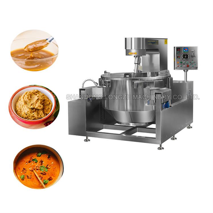 Intelligent industrial sauce cooking mixer machine