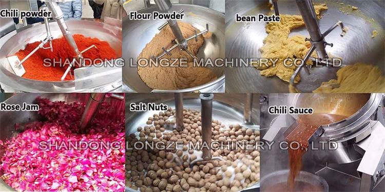 automatic sauce cooking mixer machine,Sauce processing equipment