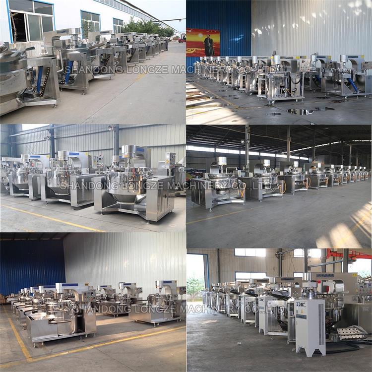 Industrial food cooking mixer machine,Sauce cooking machine