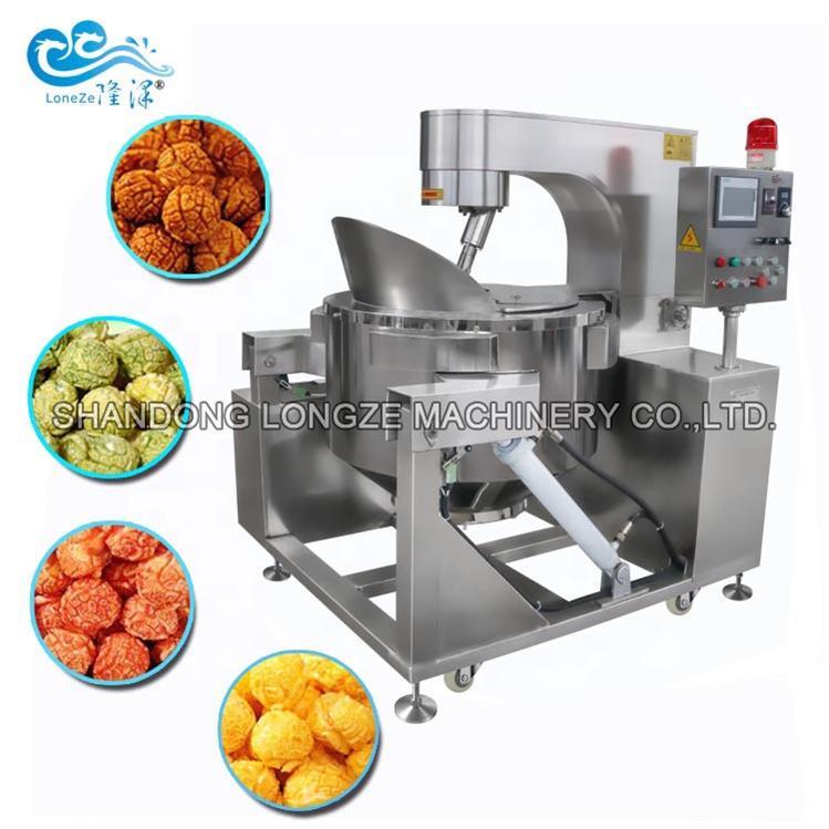 multifunctional and efficient commercial popcorn machine,Longze brand electromagnetic ball shape popcorn machine