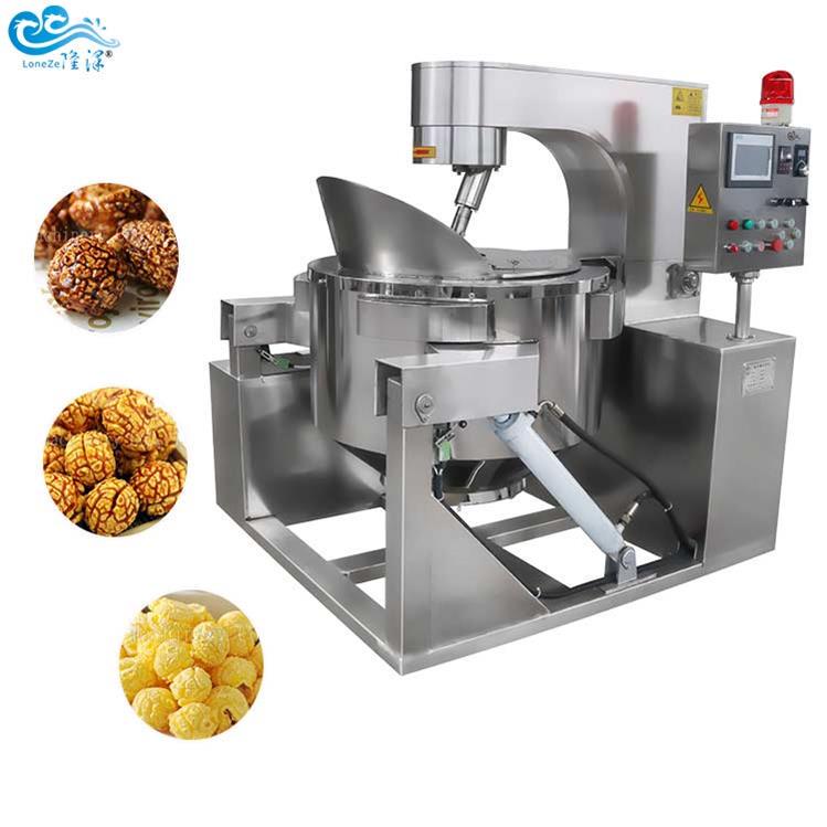 Multi-flavor ball shape popcorn machine equipment