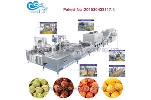 200kgs/h Automatic Mushroom Popcorn Production Line